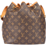 Louis Vuitton Canvas Monogram Sac Noe Petit Shoulder Bag