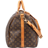 Louis Vuitton Canvas Monogram Keepall 55 Bandouliere