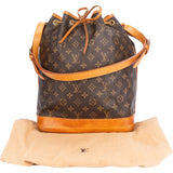 Louis Vuitton Canvas Monogram Sac Noe Grande Shoulder Bag