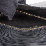 Louis Vuitton Noir Epi Leather Monceau Handbag