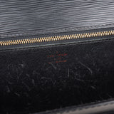 Louis Vuitton Noir Epi Leather Monceau Handbag
