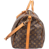 Louis Vuitton Canvas Monogram Keepall 55 Bandouliere