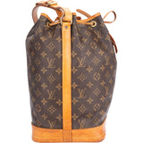 Louis Vuitton Canvas Monogram Sac Noe Grande Shoulder Bag