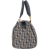 Christian Dior Trotter Monogram Saddle Boston Handbag