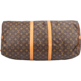 Louis Vuitton Canvas Monogram Keepall 55 Bandouliere