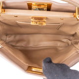 Fendi Leather Peekaboo Handbag