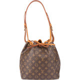 Louis Vuitton Canvas Monogram Sac Noe Petit Shoulder Bag