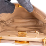 Fendi Leather Peekaboo Handbag