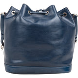 Louis Vuitton Bleu Epi Leather Sac Noe Petit Shoulder Bag