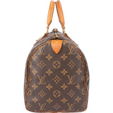 Louis Vuitton Canvas Monogram Speedy 30 Hanbag