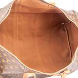 Louis Vuitton Canvas Monogram Keepall 55 Bandouliere