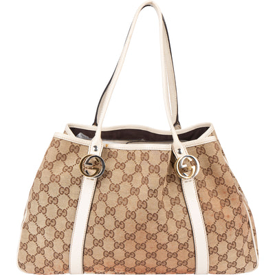 Gucci Monogram Twin GG Handbag
