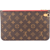 Louis Vuitton Canvas Monogram Pochette Accessoire Clutch
