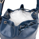 Louis Vuitton Bleu Epi Leather Sac Noe Petit Shoulder Bag