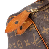 Louis Vuitton Canvas Monogram Speedy 30 Hanbag