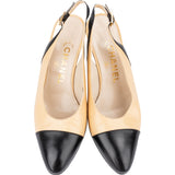Chanel Classic Bicolor Heels (37)