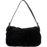 Fendi Limited Fur Baguette Handbag