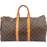 Louis Vuitton Canvas Monogram Keepall 45