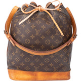 Louis Vuitton Canvas Monogram Sac Noe Grande Shoulder Bag