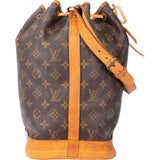 Louis Vuitton Canvas Monogram Sac Noe Grande Shoulder Bag