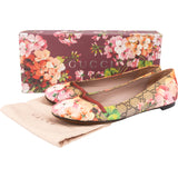 Gucci Limited Floral Print Ballerinas (37)