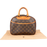 Louis Vuitton Canvas Monogram Trouville Handbag
