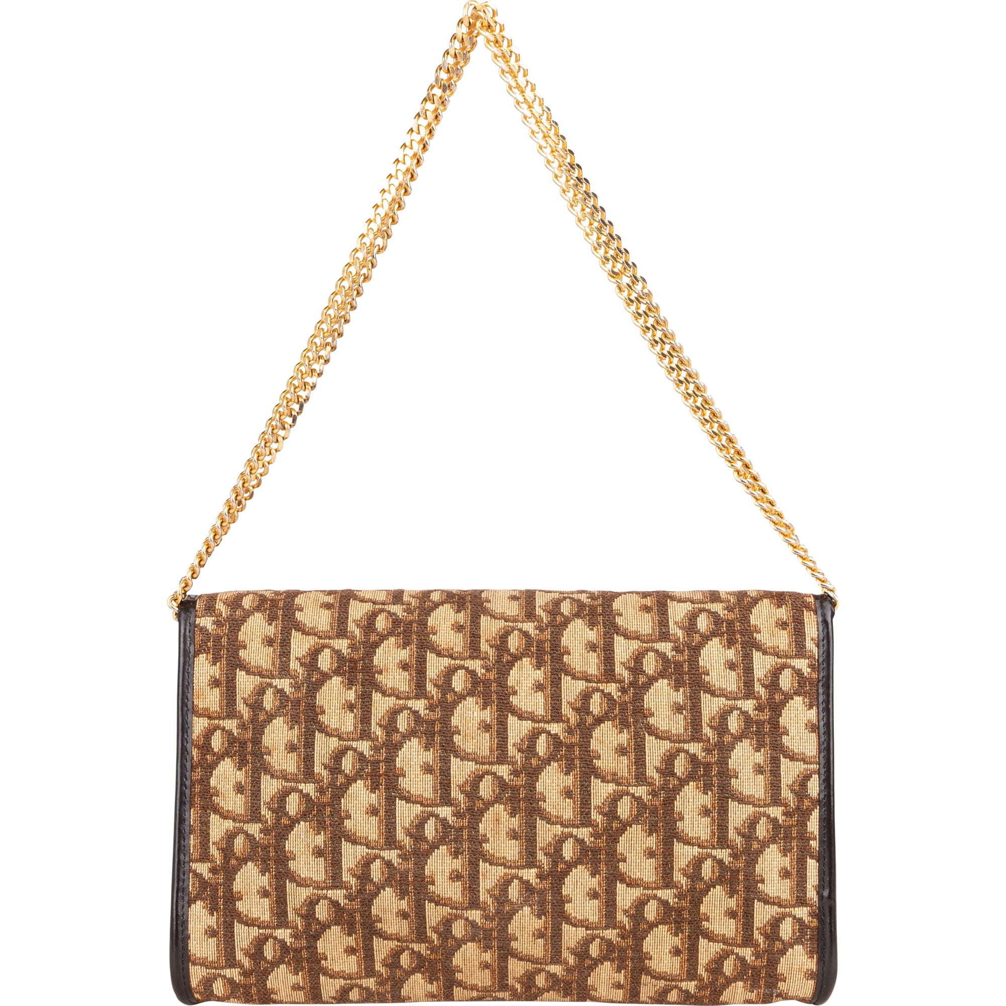 Christian Dior Trotter Monogram Shoulder Bag - vintageandkickz