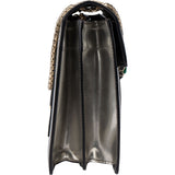 Bvlgari Silver Patent Serpenti Forever Shoulder Bag