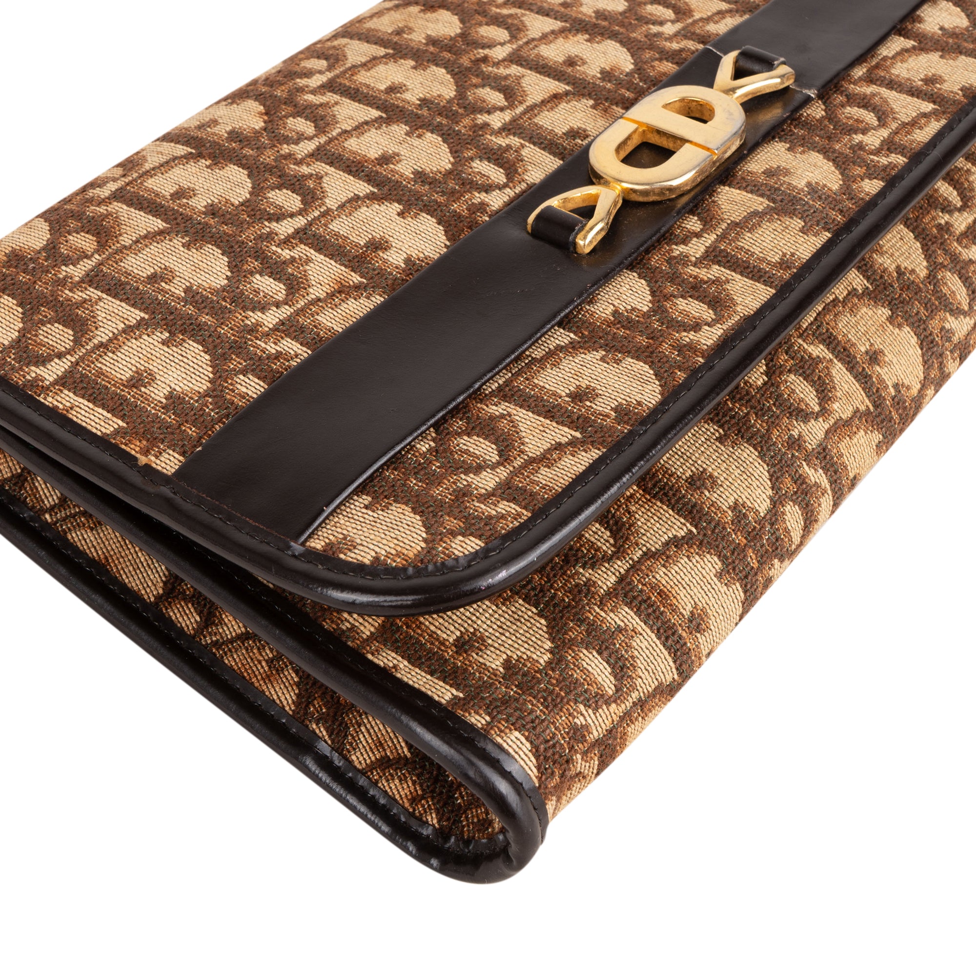 Christian Dior Trotter Monogram Shoulder Bag - vintageandkickz