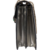 Bvlgari Silver Patent Serpenti Forever Shoulder Bag
