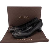 Gucci Leather GG Heels (39,5)