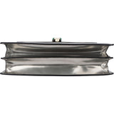 Bvlgari Silver Patent Serpenti Forever Shoulder Bag