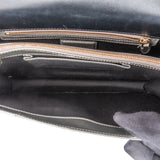 Bvlgari Silver Patent Serpenti Forever Shoulder Bag