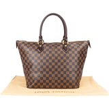 Louis Vuitton Damier Ebene Monogram Saleya MM Handbag