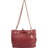 Chanel Bordeaux Quilted Lambskin Shoulder Bag