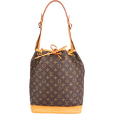 Louis Vuitton Canvas Monogram Sac Noe Grande Shoulder Bag