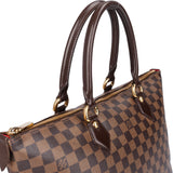 Louis Vuitton Damier Ebene Monogram Saleya MM Handbag