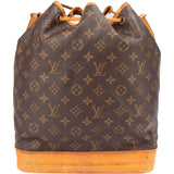 Louis Vuitton Canvas Monogram Sac Noe Grande Shoulder Bag