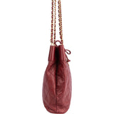 Chanel Bordeaux Quilted Lambskin Shoulder Bag