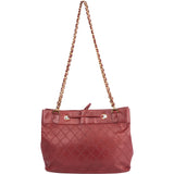 Chanel Bordeaux Quilted Lambskin Shoulder Bag