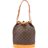 Louis Vuitton Canvas Monogram Sac Noe Grande Shoulder Bag