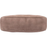 Gucci Brown Nubuk Leather GG Soho Shoulder Bag