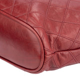 Chanel Bordeaux Quilted Lambskin Shoulder Bag