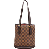 Louis Vuitton Damier Ebene Monogram Bucket Bag PM Handbag