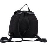 Prada Black Nylon Triangle Backpack