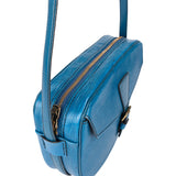Louis Vuitton Bleu Epi Leather Jeune Fille MM Crossbody Bag
