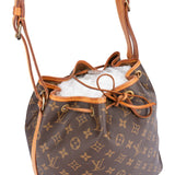 Louis Vuitton Canvas Monogram Sac Noe Petit Shoulder Bag