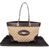Gucci GG Monogram Horsebit Handbag