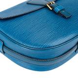 Louis Vuitton Bleu Epi Leather Jeune Fille MM Crossbody Bag