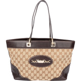 Gucci GG Monogram Horsebit Handbag